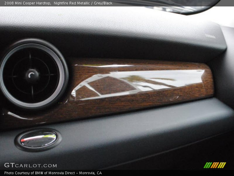 Nightfire Red Metallic / Grey/Black 2008 Mini Cooper Hardtop