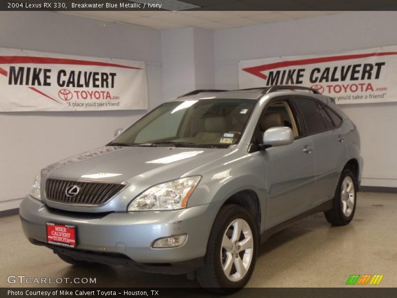 Breakwater Blue Metallic / Ivory 2004 Lexus RX 330