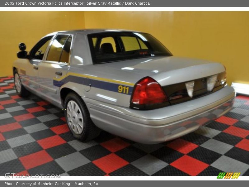  2009 Crown Victoria Police Interceptor Silver Gray Metallic