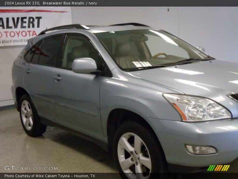 Breakwater Blue Metallic / Ivory 2004 Lexus RX 330