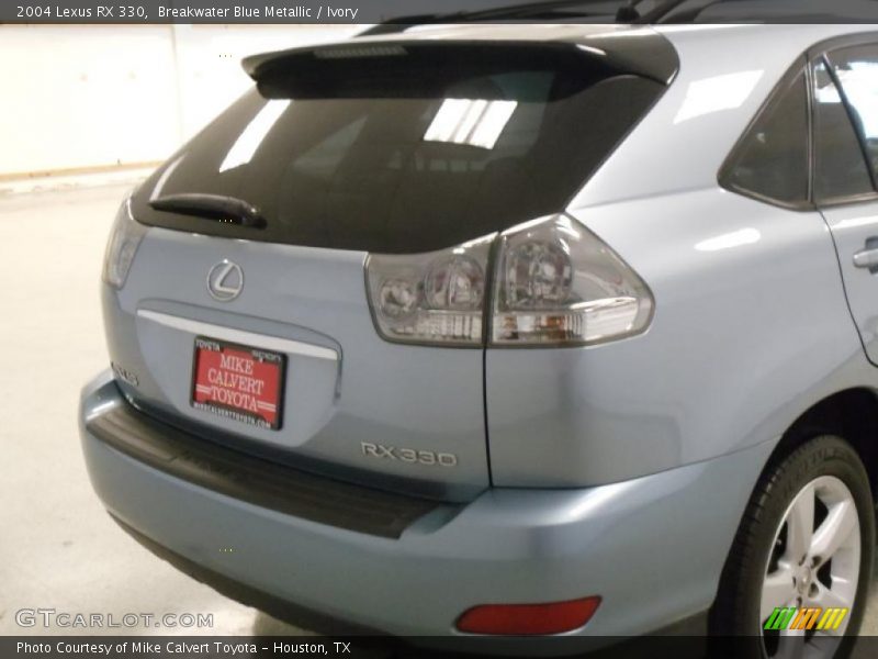 Breakwater Blue Metallic / Ivory 2004 Lexus RX 330