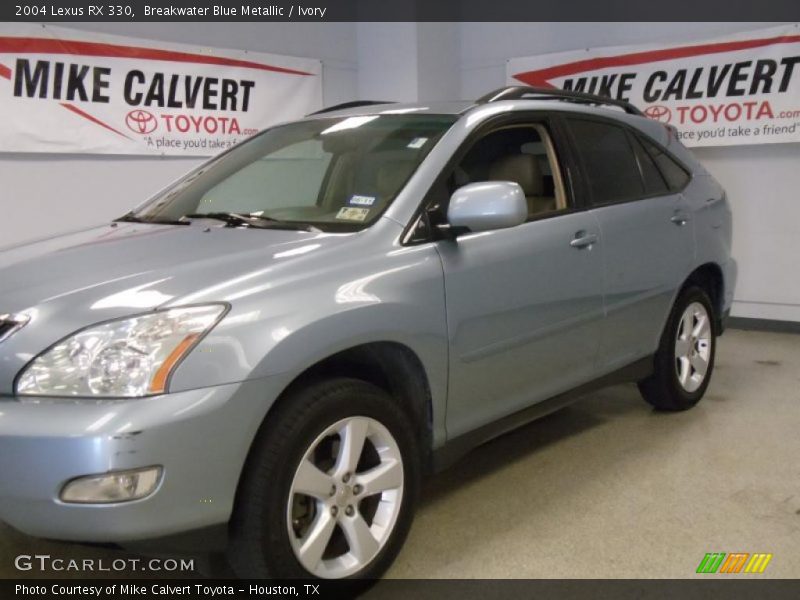Breakwater Blue Metallic / Ivory 2004 Lexus RX 330