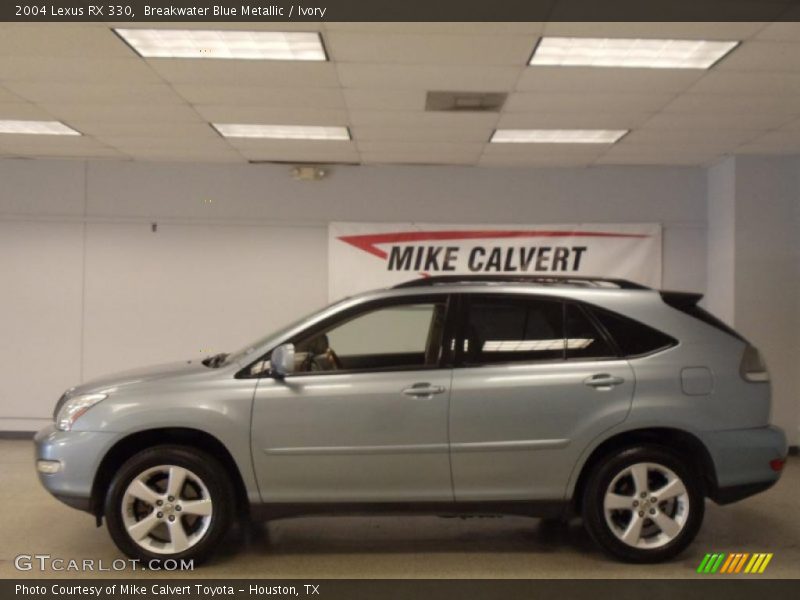 Breakwater Blue Metallic / Ivory 2004 Lexus RX 330