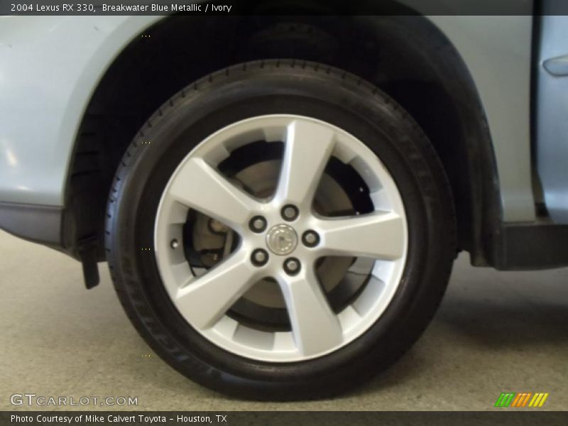 Breakwater Blue Metallic / Ivory 2004 Lexus RX 330