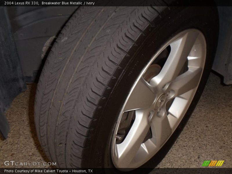 Breakwater Blue Metallic / Ivory 2004 Lexus RX 330