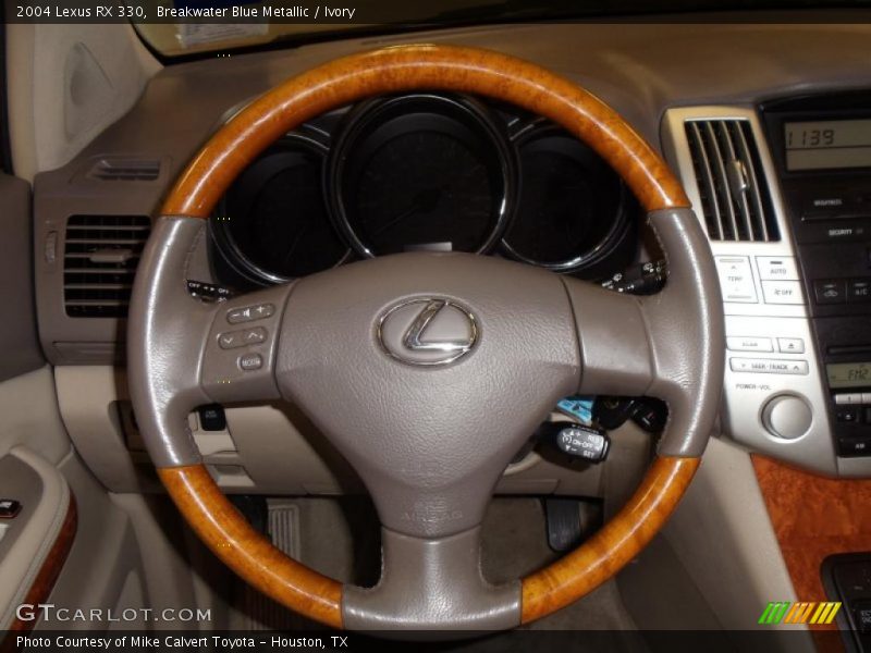 Breakwater Blue Metallic / Ivory 2004 Lexus RX 330