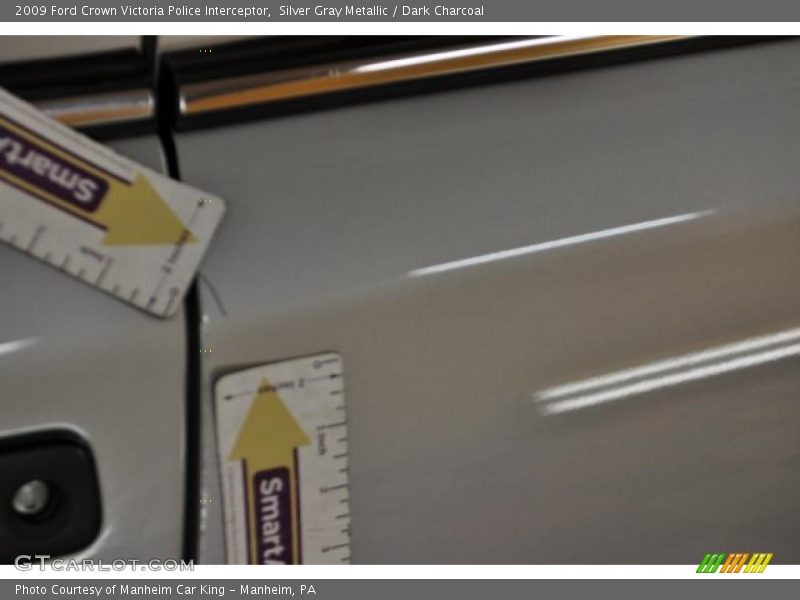 Silver Gray Metallic / Dark Charcoal 2009 Ford Crown Victoria Police Interceptor