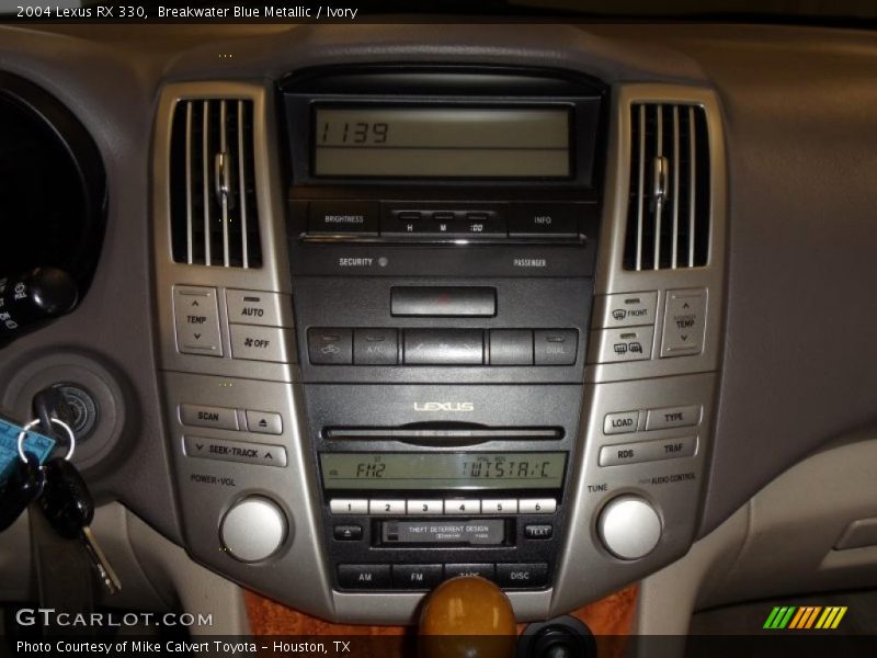 Breakwater Blue Metallic / Ivory 2004 Lexus RX 330