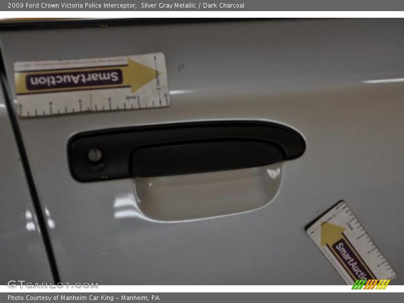 Silver Gray Metallic / Dark Charcoal 2009 Ford Crown Victoria Police Interceptor