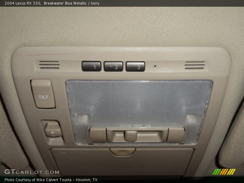 Breakwater Blue Metallic / Ivory 2004 Lexus RX 330