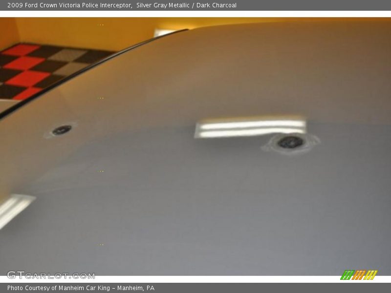 Silver Gray Metallic / Dark Charcoal 2009 Ford Crown Victoria Police Interceptor