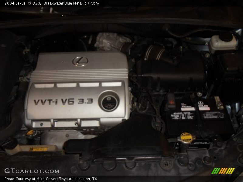 Breakwater Blue Metallic / Ivory 2004 Lexus RX 330