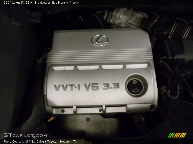 Breakwater Blue Metallic / Ivory 2004 Lexus RX 330