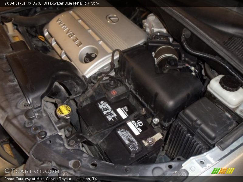 Breakwater Blue Metallic / Ivory 2004 Lexus RX 330