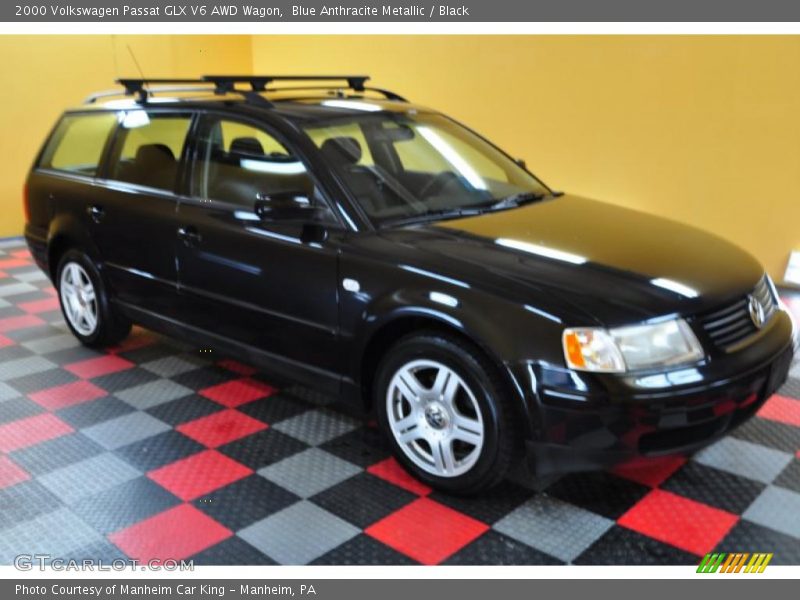 Blue Anthracite Metallic / Black 2000 Volkswagen Passat GLX V6 AWD Wagon