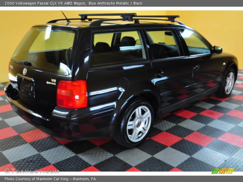 Blue Anthracite Metallic / Black 2000 Volkswagen Passat GLX V6 AWD Wagon