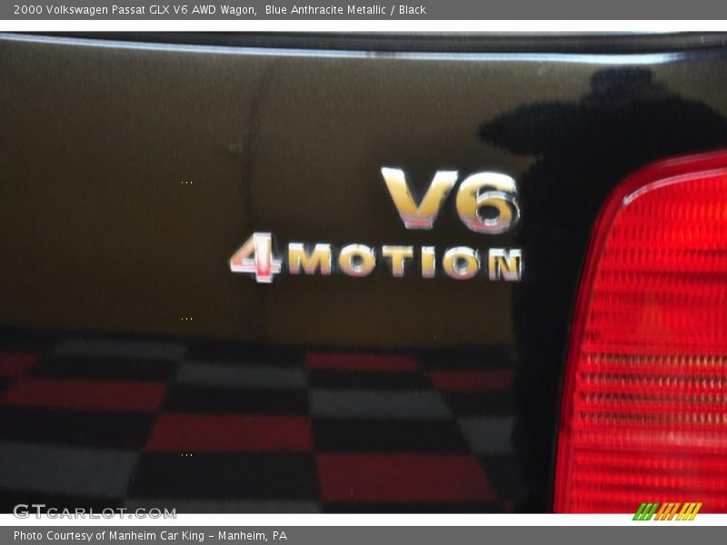 Blue Anthracite Metallic / Black 2000 Volkswagen Passat GLX V6 AWD Wagon