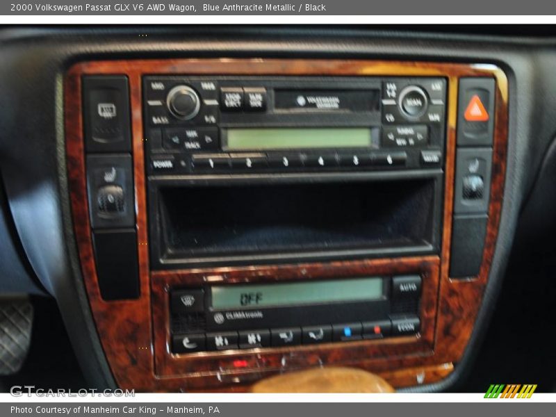 Blue Anthracite Metallic / Black 2000 Volkswagen Passat GLX V6 AWD Wagon