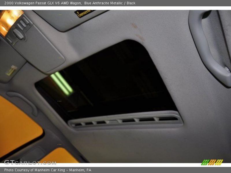 Blue Anthracite Metallic / Black 2000 Volkswagen Passat GLX V6 AWD Wagon