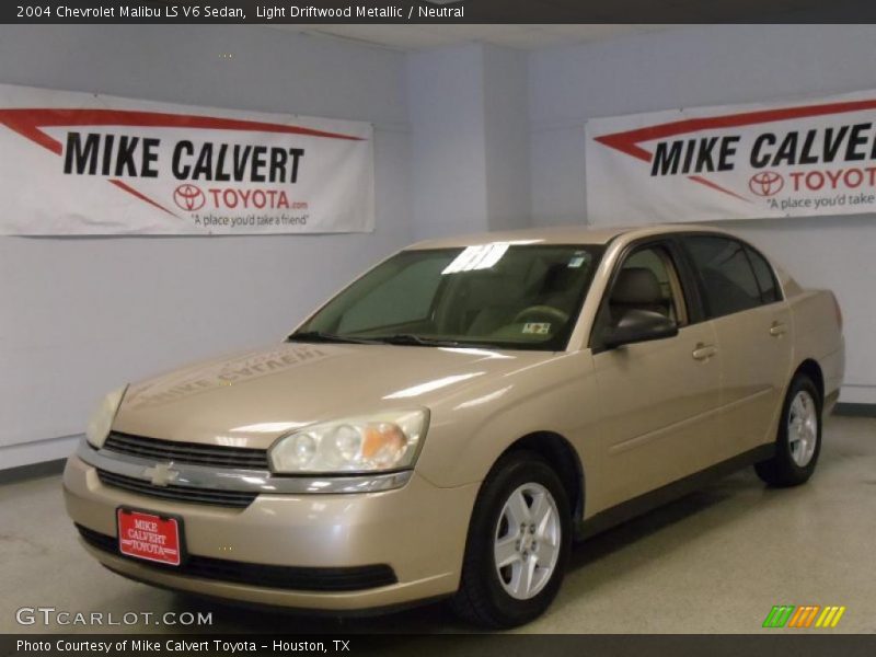 Light Driftwood Metallic / Neutral 2004 Chevrolet Malibu LS V6 Sedan