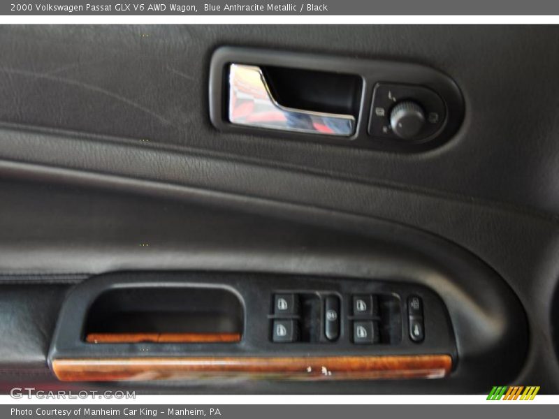 Blue Anthracite Metallic / Black 2000 Volkswagen Passat GLX V6 AWD Wagon