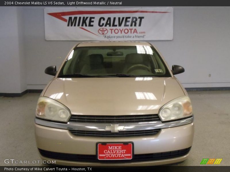 Light Driftwood Metallic / Neutral 2004 Chevrolet Malibu LS V6 Sedan