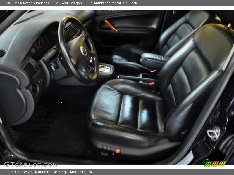Blue Anthracite Metallic / Black 2000 Volkswagen Passat GLX V6 AWD Wagon