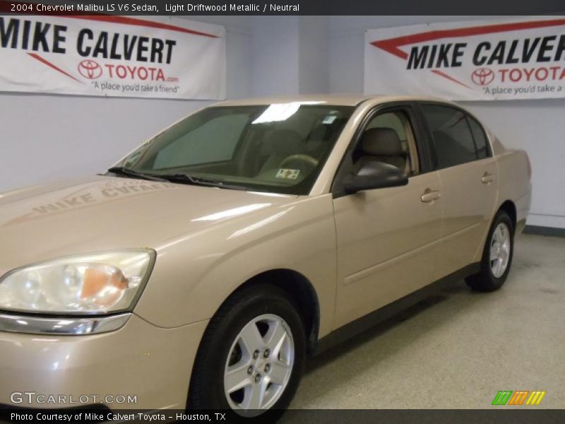 Light Driftwood Metallic / Neutral 2004 Chevrolet Malibu LS V6 Sedan