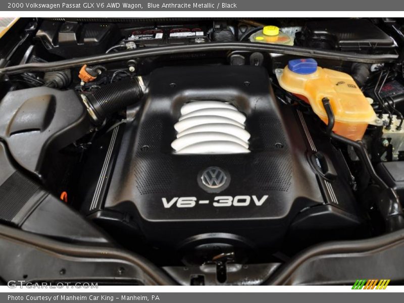 Blue Anthracite Metallic / Black 2000 Volkswagen Passat GLX V6 AWD Wagon