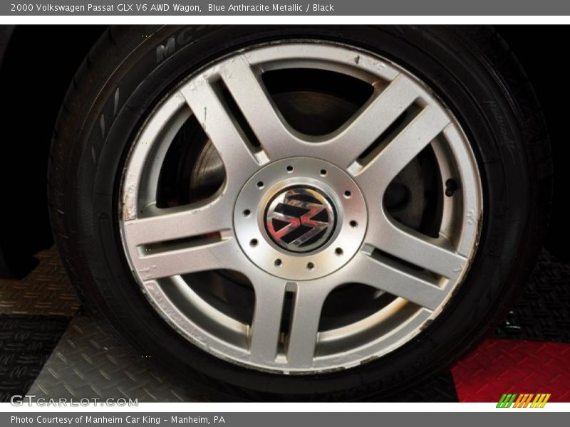 Blue Anthracite Metallic / Black 2000 Volkswagen Passat GLX V6 AWD Wagon