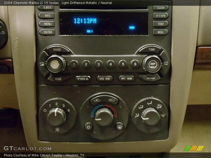 Controls of 2004 Malibu LS V6 Sedan