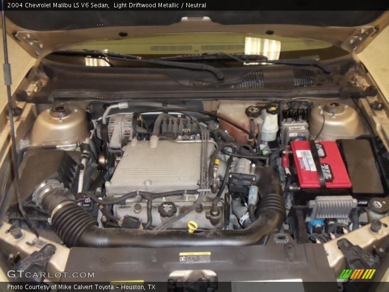 Light Driftwood Metallic / Neutral 2004 Chevrolet Malibu LS V6 Sedan