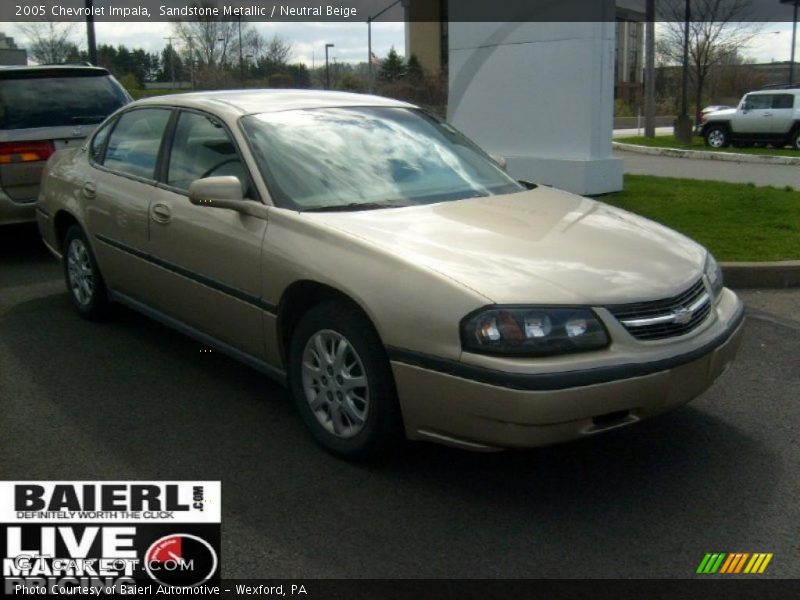 Sandstone Metallic / Neutral Beige 2005 Chevrolet Impala