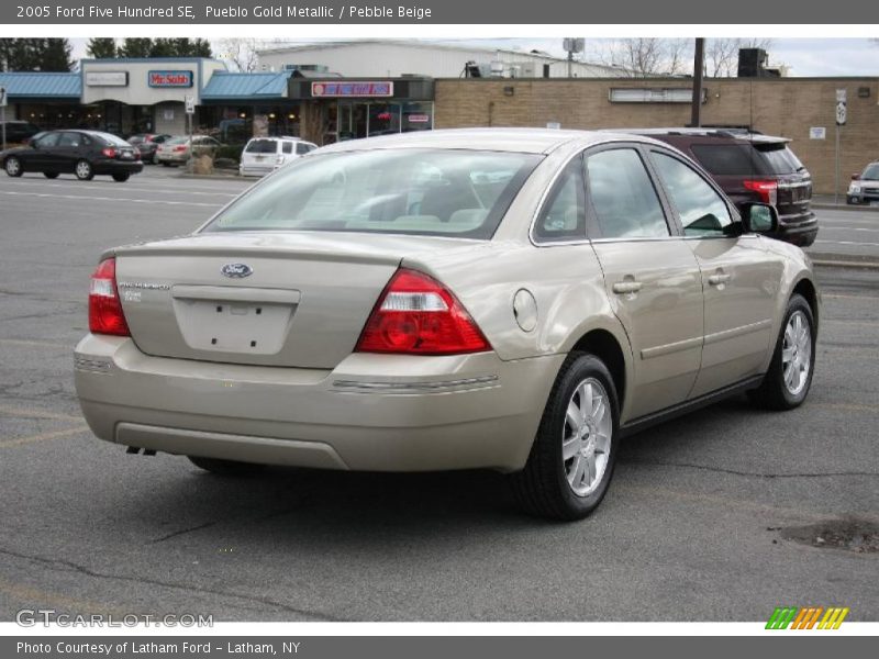 Pueblo Gold Metallic / Pebble Beige 2005 Ford Five Hundred SE