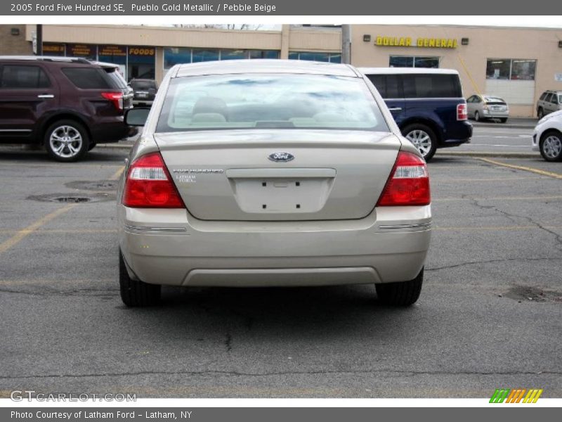 Pueblo Gold Metallic / Pebble Beige 2005 Ford Five Hundred SE