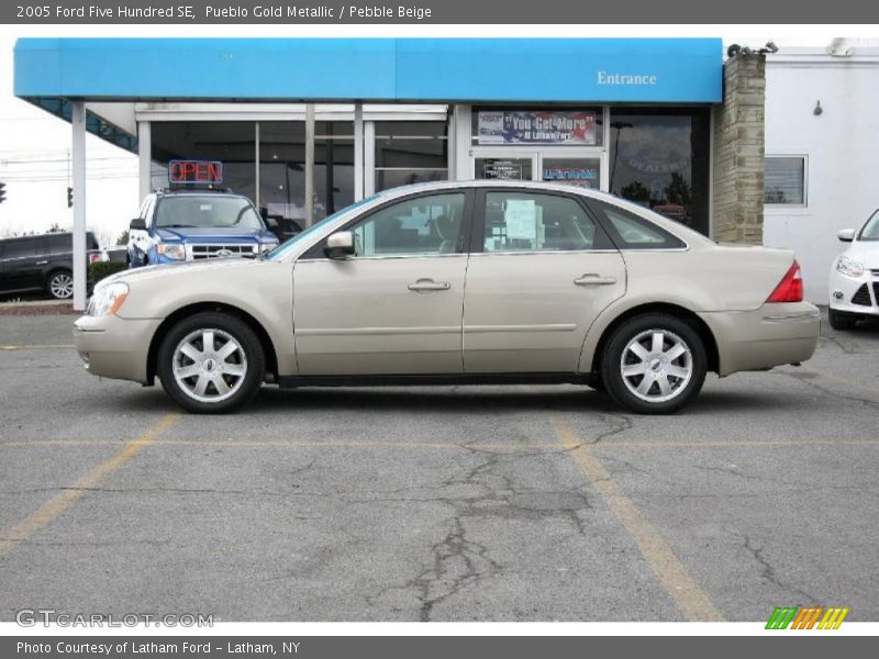 Pueblo Gold Metallic / Pebble Beige 2005 Ford Five Hundred SE
