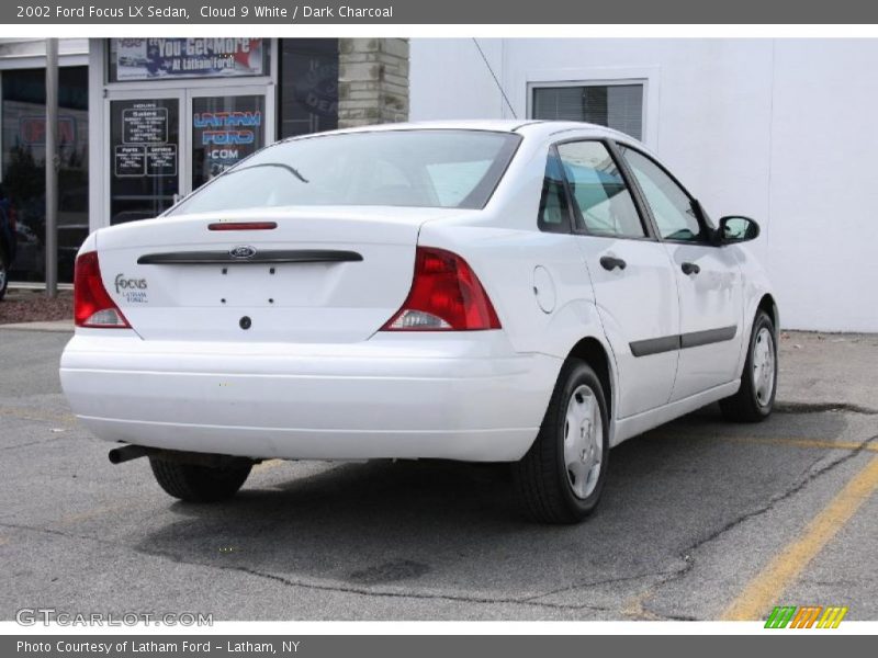 Cloud 9 White / Dark Charcoal 2002 Ford Focus LX Sedan