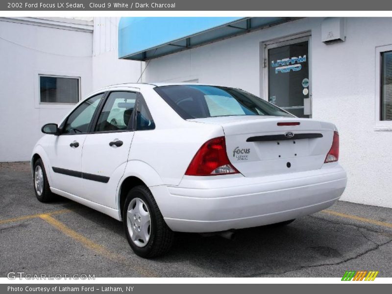 Cloud 9 White / Dark Charcoal 2002 Ford Focus LX Sedan