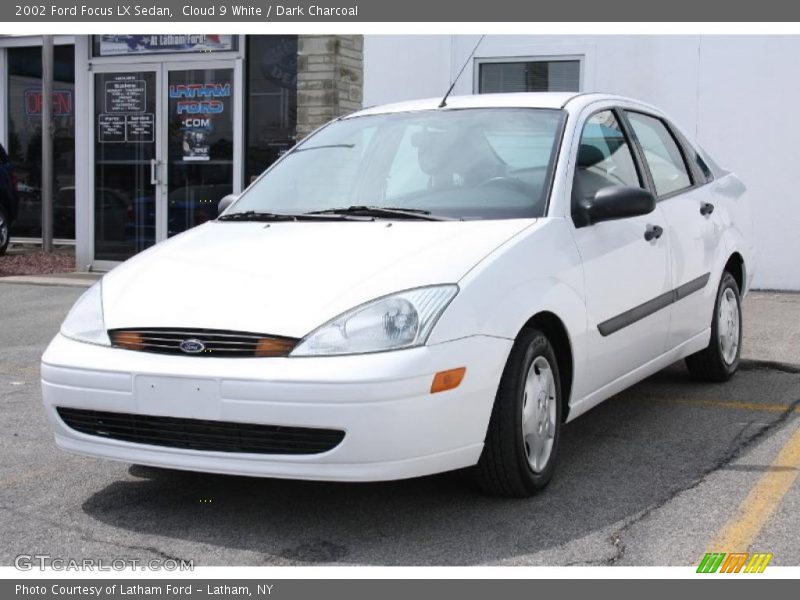 Cloud 9 White / Dark Charcoal 2002 Ford Focus LX Sedan