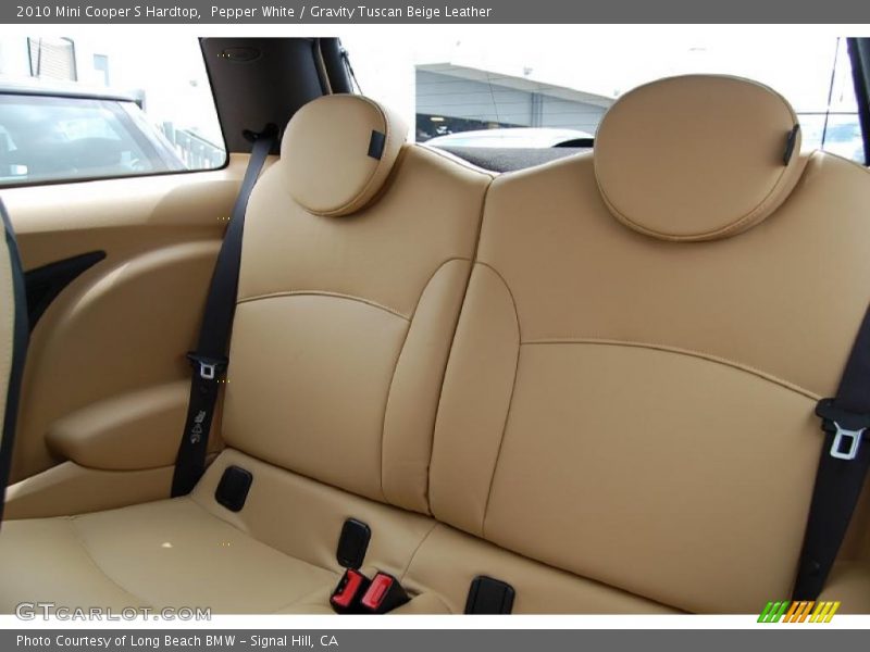  2010 Cooper S Hardtop Gravity Tuscan Beige Leather Interior