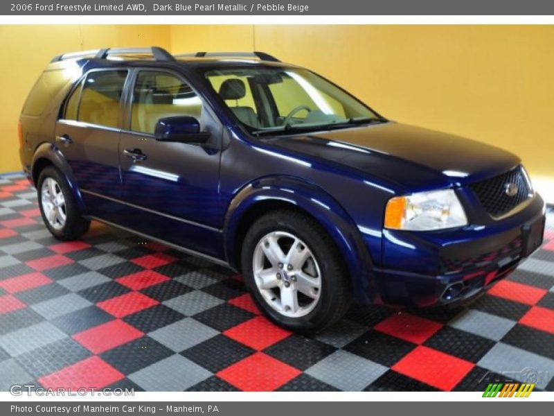 Dark Blue Pearl Metallic / Pebble Beige 2006 Ford Freestyle Limited AWD