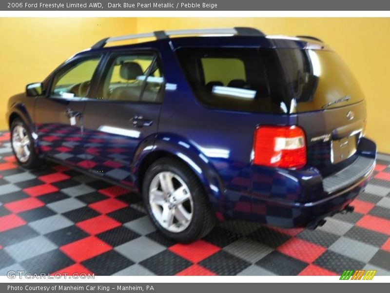 Dark Blue Pearl Metallic / Pebble Beige 2006 Ford Freestyle Limited AWD