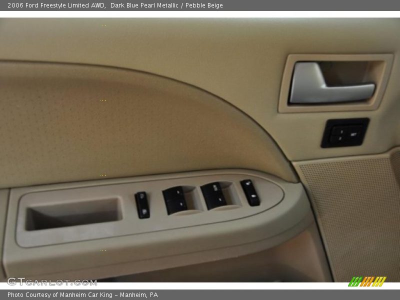 Dark Blue Pearl Metallic / Pebble Beige 2006 Ford Freestyle Limited AWD