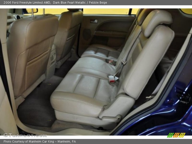 Dark Blue Pearl Metallic / Pebble Beige 2006 Ford Freestyle Limited AWD