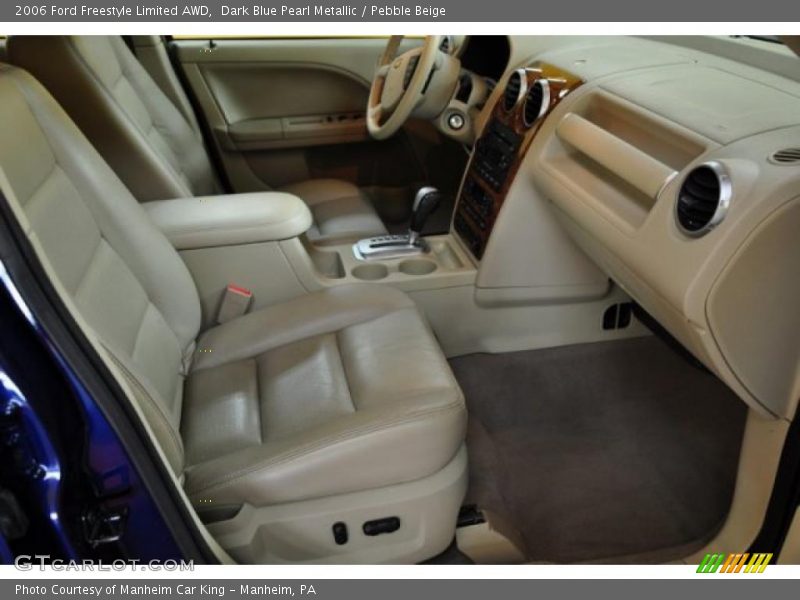 Dark Blue Pearl Metallic / Pebble Beige 2006 Ford Freestyle Limited AWD