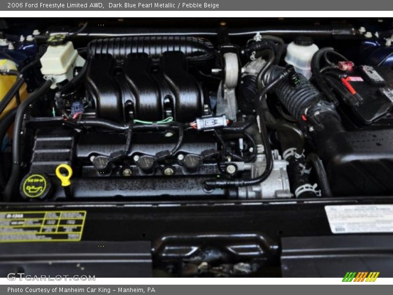 Dark Blue Pearl Metallic / Pebble Beige 2006 Ford Freestyle Limited AWD
