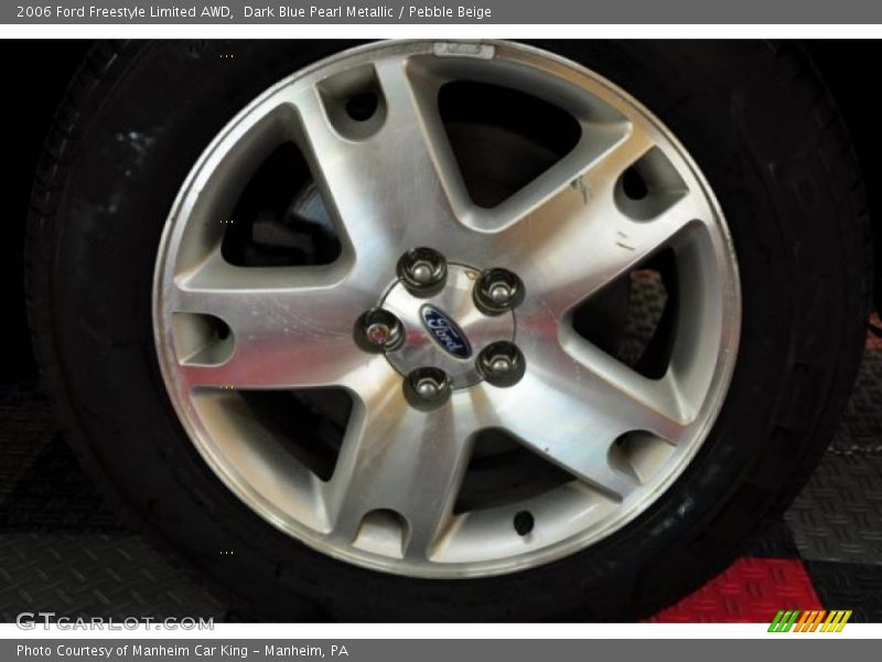 Dark Blue Pearl Metallic / Pebble Beige 2006 Ford Freestyle Limited AWD