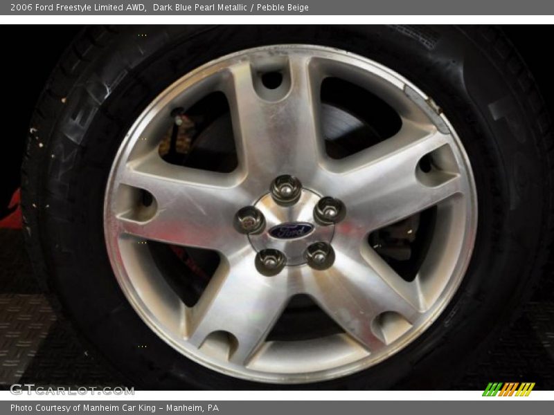 Dark Blue Pearl Metallic / Pebble Beige 2006 Ford Freestyle Limited AWD