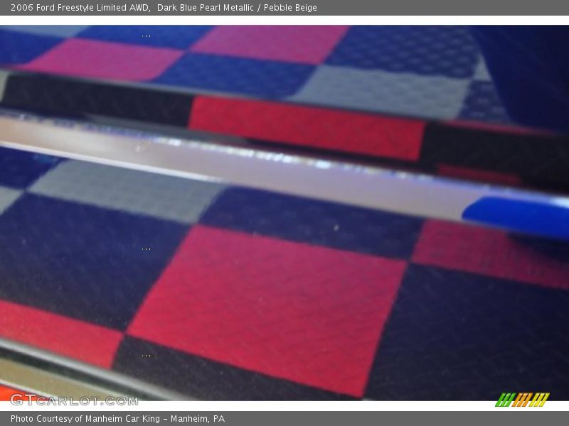 Dark Blue Pearl Metallic / Pebble Beige 2006 Ford Freestyle Limited AWD