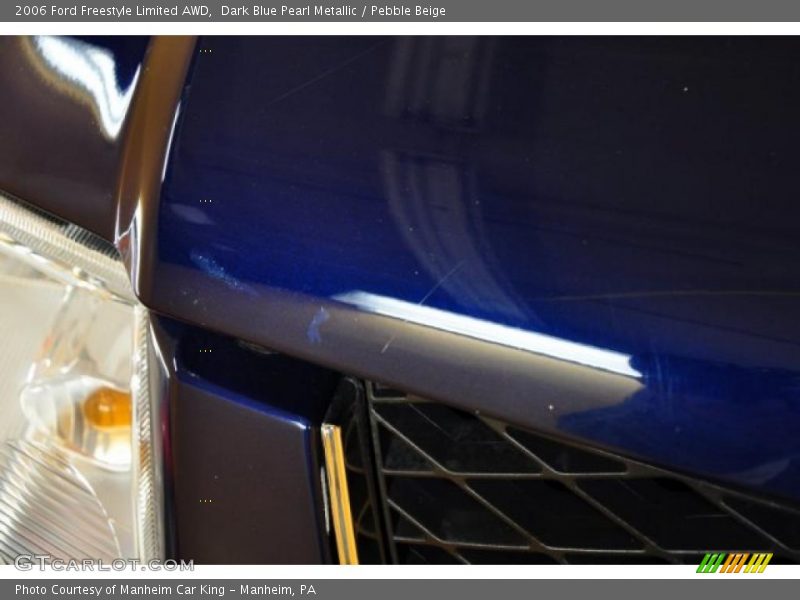 Dark Blue Pearl Metallic / Pebble Beige 2006 Ford Freestyle Limited AWD